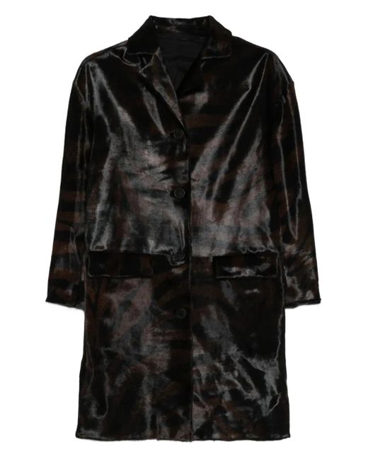Salvatore Santoro シアリングコート Black