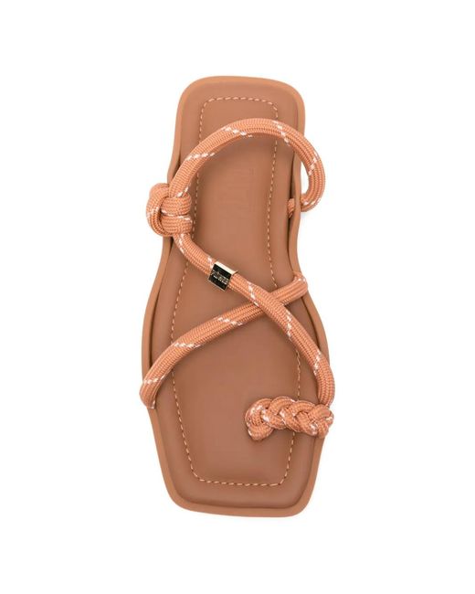 FLOWZE Pink Fló Square Strap Sandals