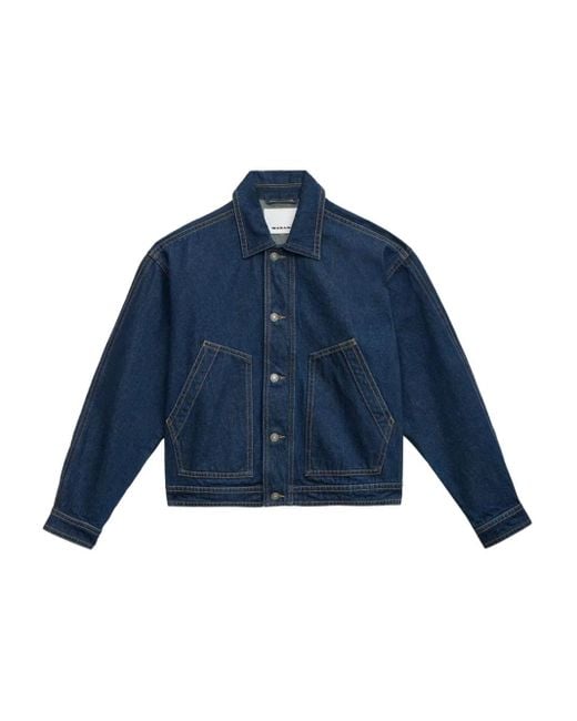 Isabel Marant Blue Jorest Jacket for men