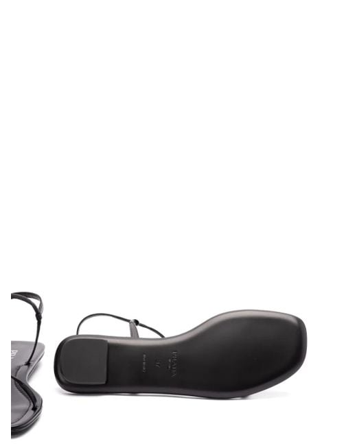 Prada Brown Thong-Strap Sandals