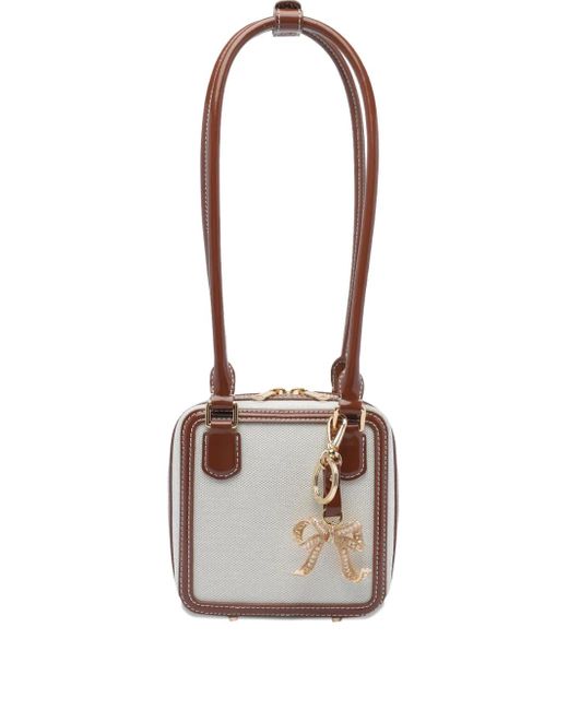 Borsa A Spalla Con Bordo A Contrasto di Self-Portrait in White