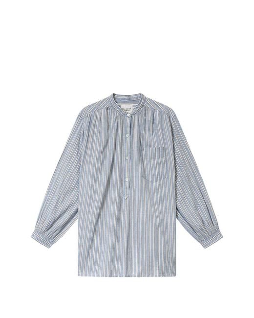 Isabel Marant Gray Sapha Blouse
