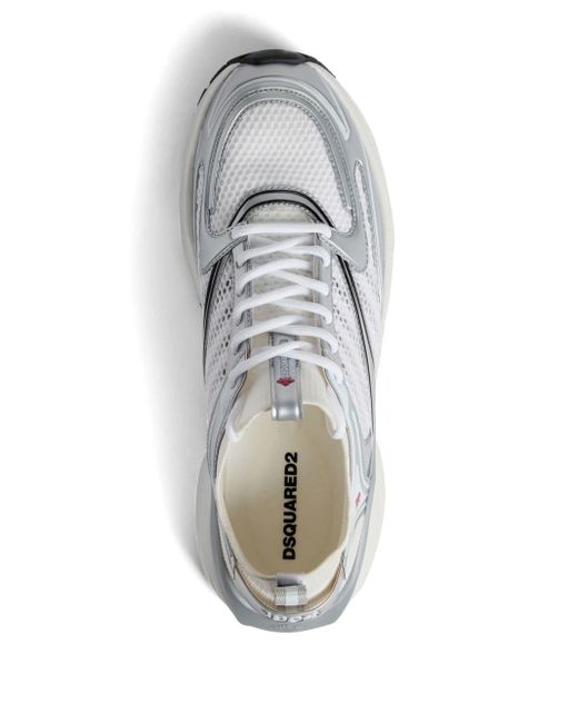 Sneakers Dash con inserti di DSquared² in White da Uomo