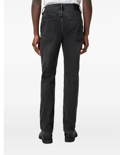 AllSaints Black Iggy Slim-Cut Jeans for men
