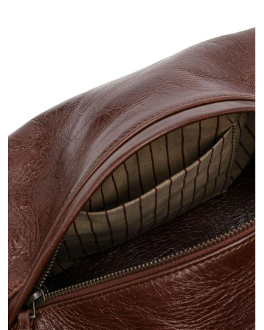 Uma Wang Brown Faux-leather Shoulder Bag