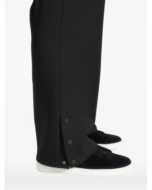 Manière De Voir Boris Hose mit Knopfmanschetten in Black für Herren