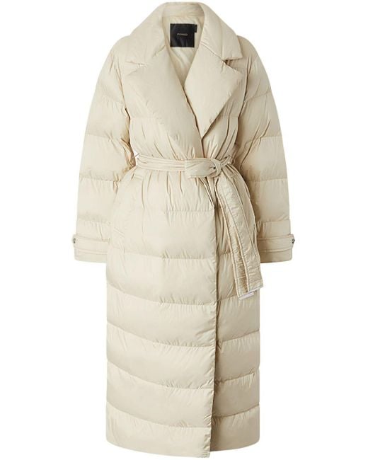 Pinko Natural Taccuino Puffer Coat