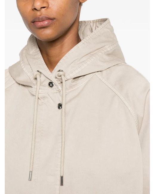 Marc O' Polo Natural Hooded Raglan-Sleeve Jacket