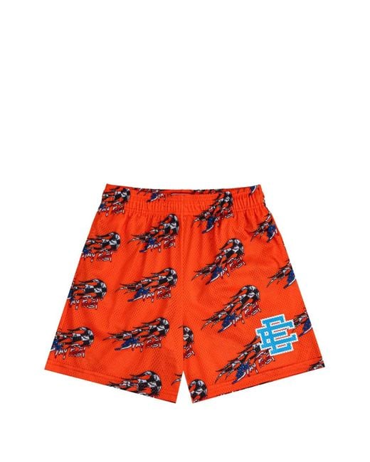 Eric Emanuel Red Short X Matty Boy for men