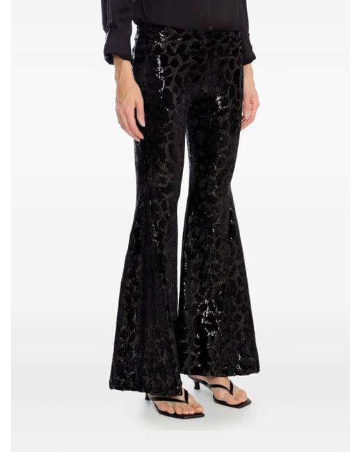 Amir Slama Black X Astrid Sequined Trousers