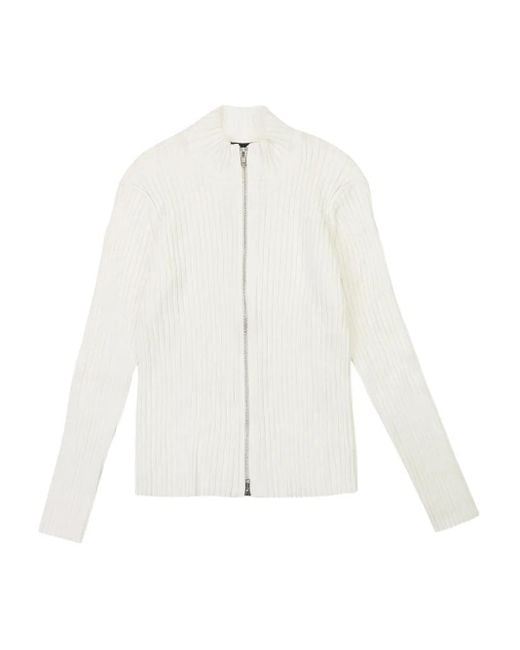 Veste Bomber À Col Montant CALLIPYGIAN en coloris White