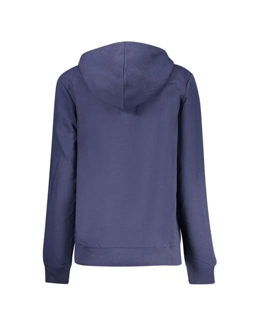 Fila Blue Logo-Patch Hoodie