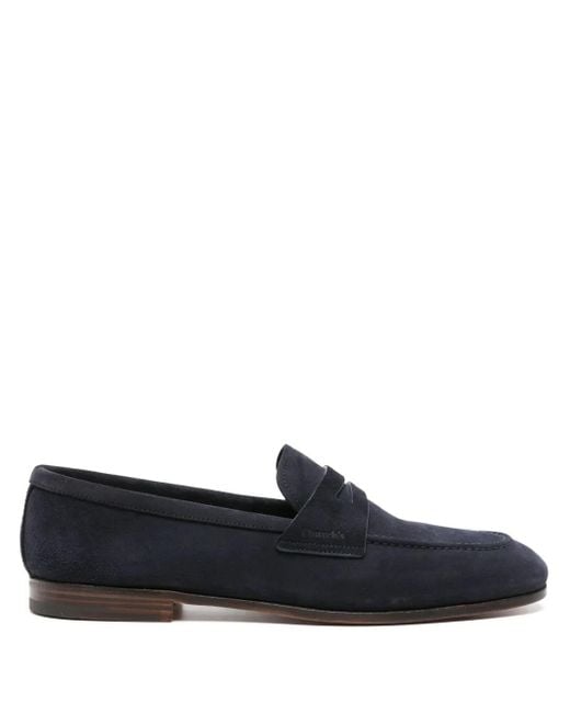 Church's Maesteg Suède Loafers in het Blue voor heren