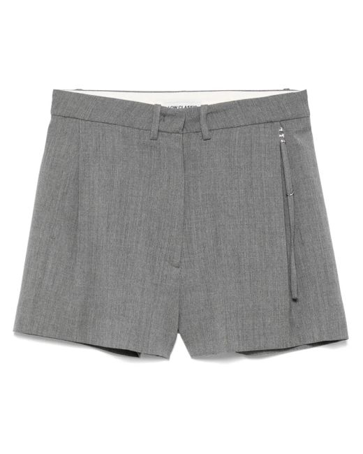 Low Classic Gray Tief Sitzende Shorts