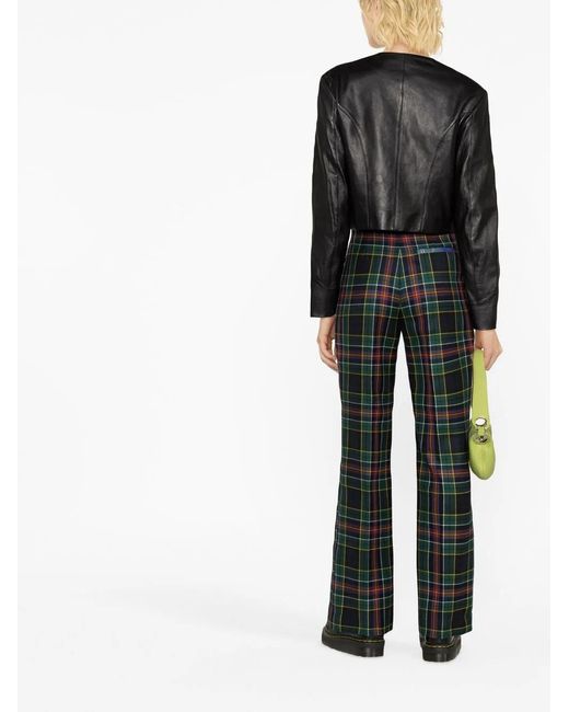 Polo Ralph Lauren Black Double-Breasted Leather Jacket