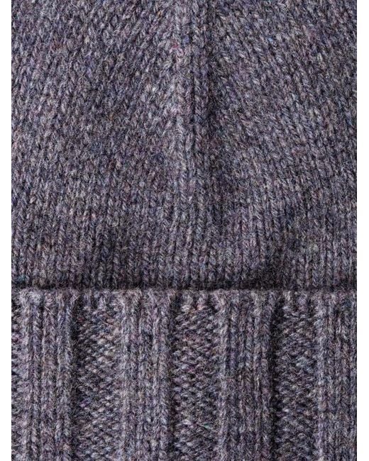 Bonnet À Bords Nervurés Hackett pour homme en coloris Gray