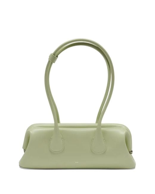 OSOI Green Mini Boat Wide Shoulder Bag