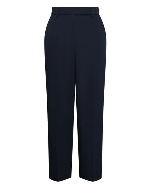 Thom Browne Blue Cotton Trouser Tape Detail