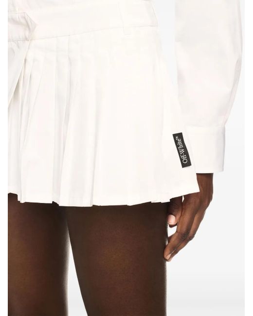 Off-White c/o Virgil Abloh White Savana Cotton Dress