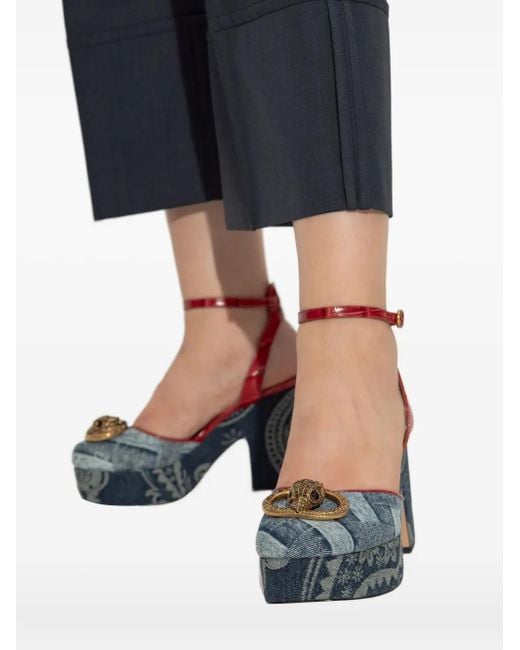 Kurt Geiger チェルシー 105mm サンダル Blue