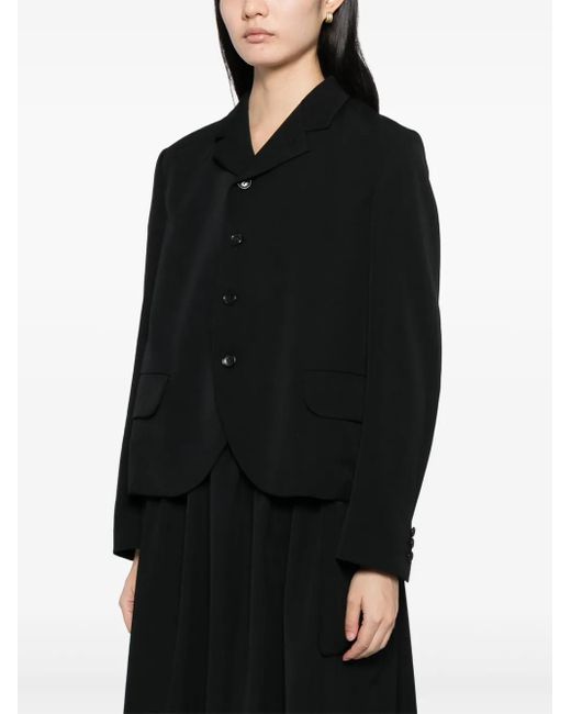 Comme des Garçons Black Wool Blazer