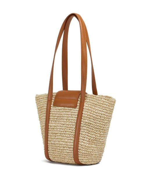Borsa Tote Trunkaroo di Marni in White