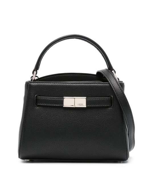 DKNY Black Small Paxton Leather Tote Bag