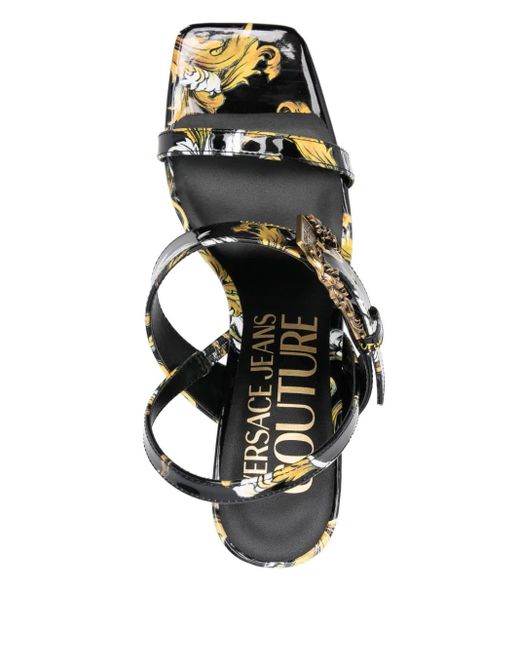 Versace Jeans Couture Emily 90mm サンダル Metallic