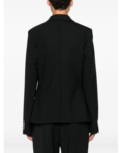 Blazer Carrie con doble botonadura Semicouture de color Black