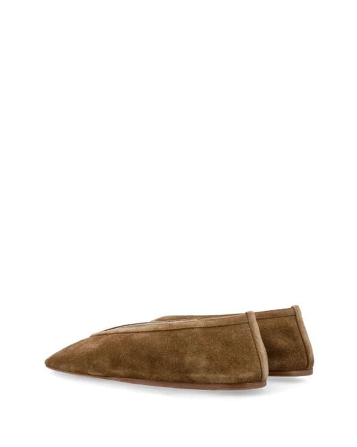 Le Monde Beryl Brown Luna Ballet Flats