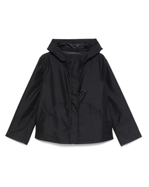 Giacca Con Cappuccio di Fay in Black