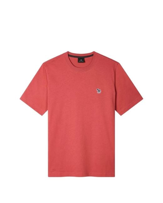 Paul Smith Embroidered-Logo Round-Neck T-Shirt for men