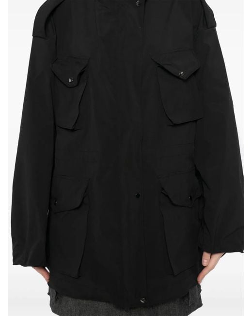 Chaqueta oversize con múltiples bolsillos JNBY de color Black