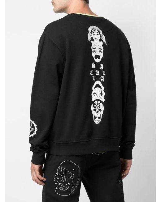 Haculla Black Cry Sweatshirt for men
