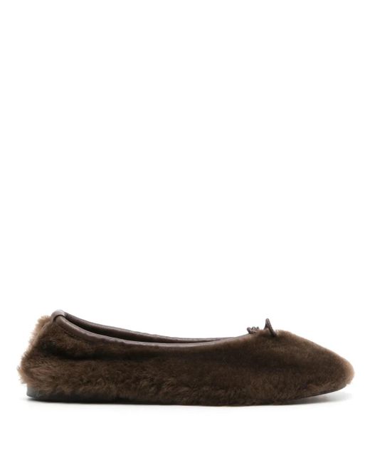 Ballerine Puntera di Hereu in Brown