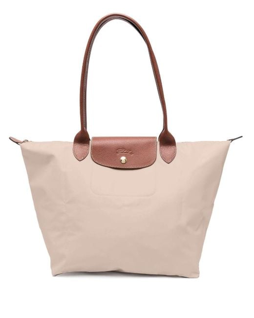 Longchamp Pink Large Le Pliage Shoulder Bag