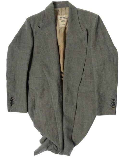 Uma Wang シングルジャケット Gray