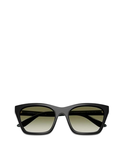 Emporio Armani Black Cat-Eye Frame Glasses