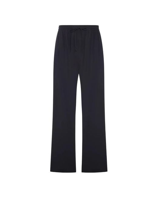 Gucci Blue Drawstring-Waist Track Pants for men