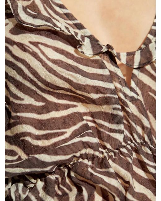 IRO Gray Jovita Blouse