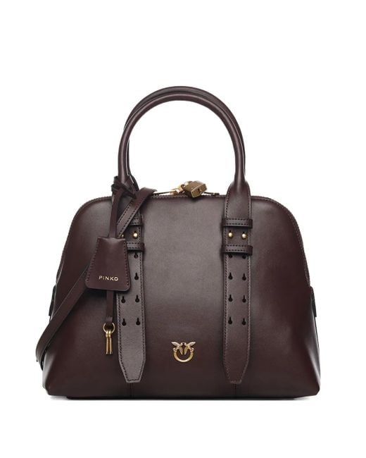 Pinko Brown Mittelgroßer Escape Tote Bag
