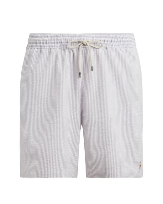 Polo Ralph Lauren Gray Swimwear Trunk Traveler for men