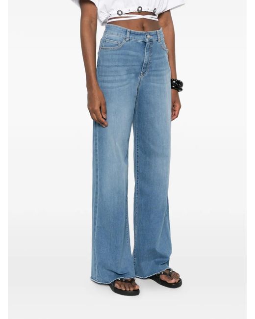 Marc Cain Blue Warri Five-Pockets Jeans