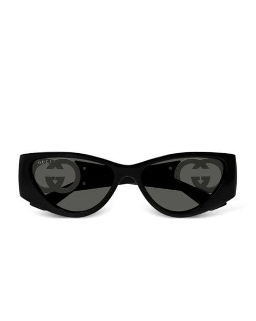 Gucci Black Interlocking G Sunglasses