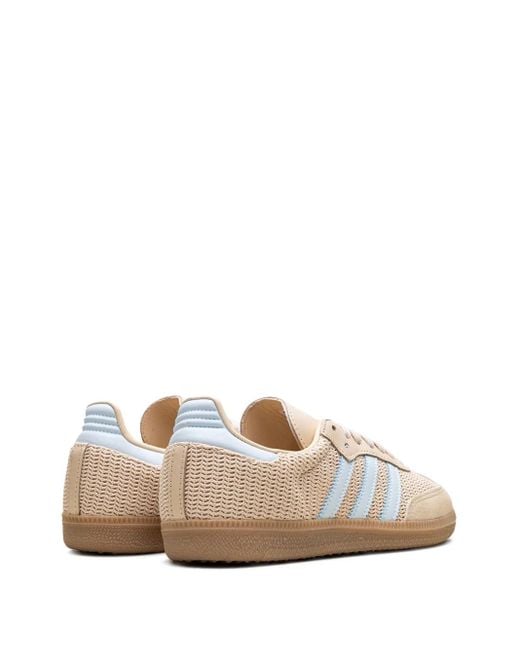 Adidas White Samba Og Core/Sand Strata/Sky Tint Sneakers
