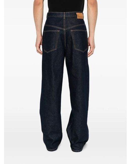 Isabel Marant Blue Jameson Straight-Leg Jeans for men