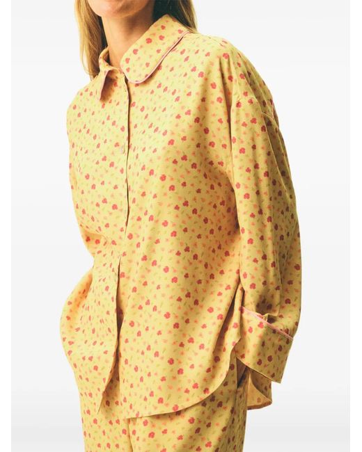 Sleeper Yellow Pastelle Oversized Shirt