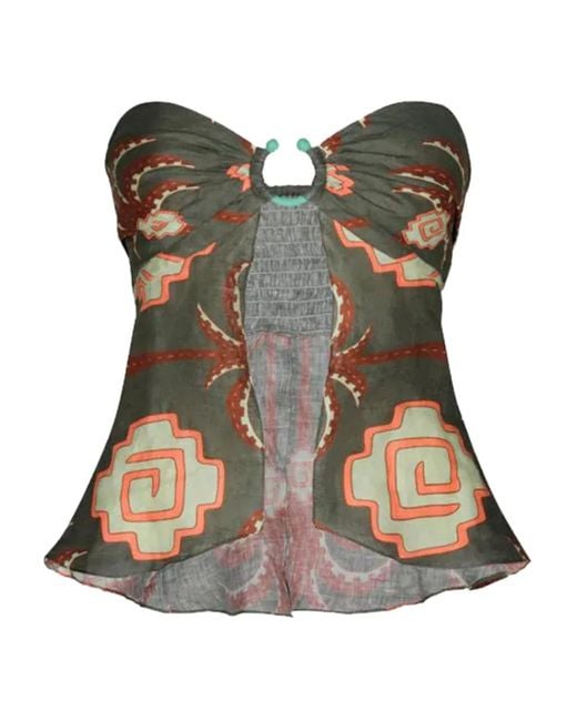 Top Arkana palabra de honor Johanna Ortiz de color Green