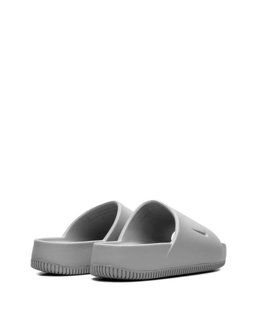 Nike White Calm Slides for men