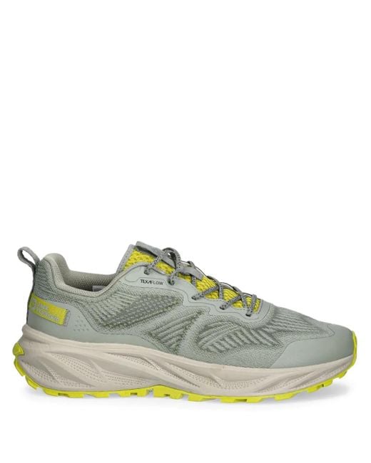 Jack Wolfskin Green Prelight Swift Pro Lace-Up Fastening Sneakers for men
